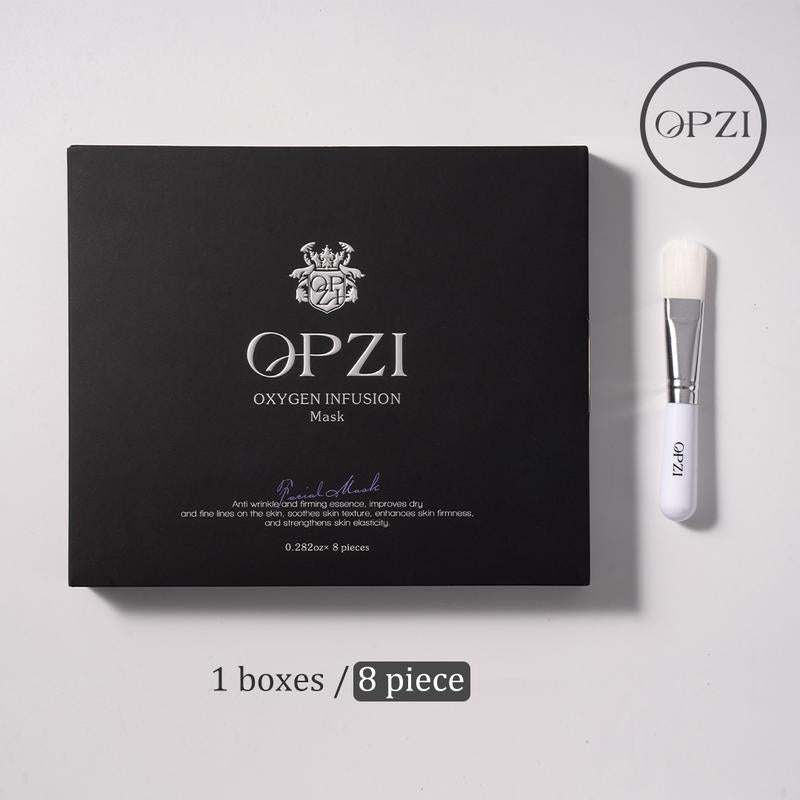 OPZI Oxygen Infusion Mask（8 Pieces in 1 Box） – Your At-Home Oxygen Facial Instant Glow | Deep Detox | Hydration Boost
