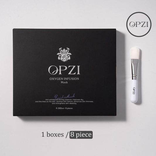 OPZI Oxygen Infusion Mask（8 Pieces in 1 Box） – Your At-Home Oxygen Facial Instant Glow | Deep Detox | Hydration Boost