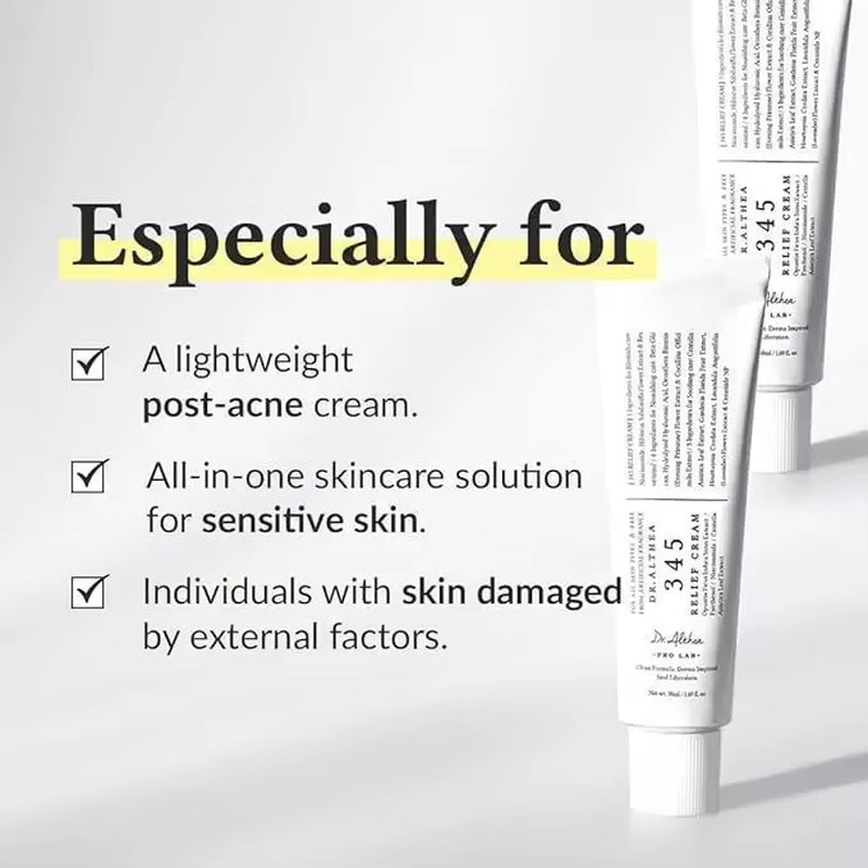 Dr.Althea 345 Antioxidant Cream Moisturizes and Moisturizes Intensive Care Barriers to Relieve Acne Oil Sensitive Skin Care