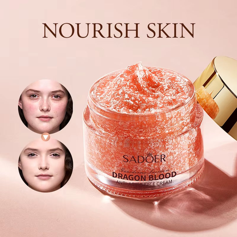 Dragon Blood Retinol Face Cream Hydrating Moisturizing Tightening Rejuvenating Facial Essence Improve Dry and Rough Skin Care