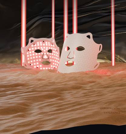 Cross-border Red Blu-ray Silicone Mask Red Light LED Photon Skin Rejuvenation Beauty Apparatus