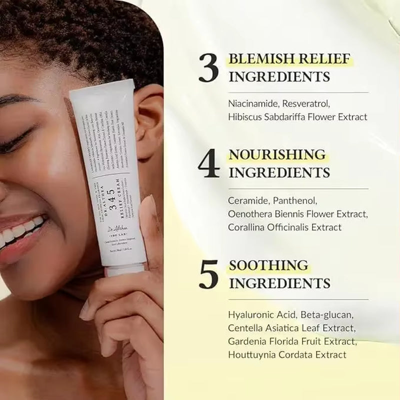 Dr.Althea 345 Antioxidant Cream Moisturizes and Moisturizes Intensive Care Barriers to Relieve Acne Oil Sensitive Skin Care