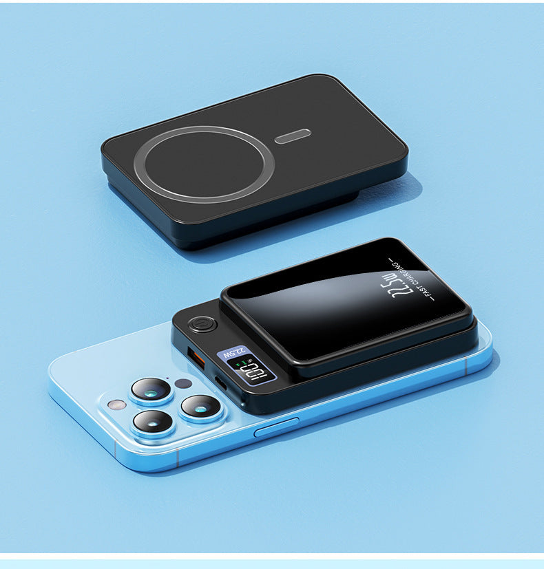 Magnetic Power Bank White