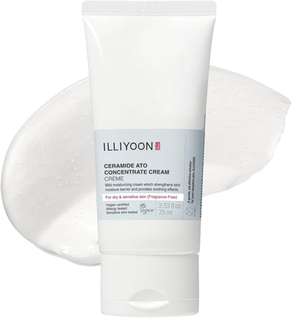 ILLIYOON Ceramide Ato Concentrate Cream (200Ml, 6.76 Fl Oz) | Moisturizer