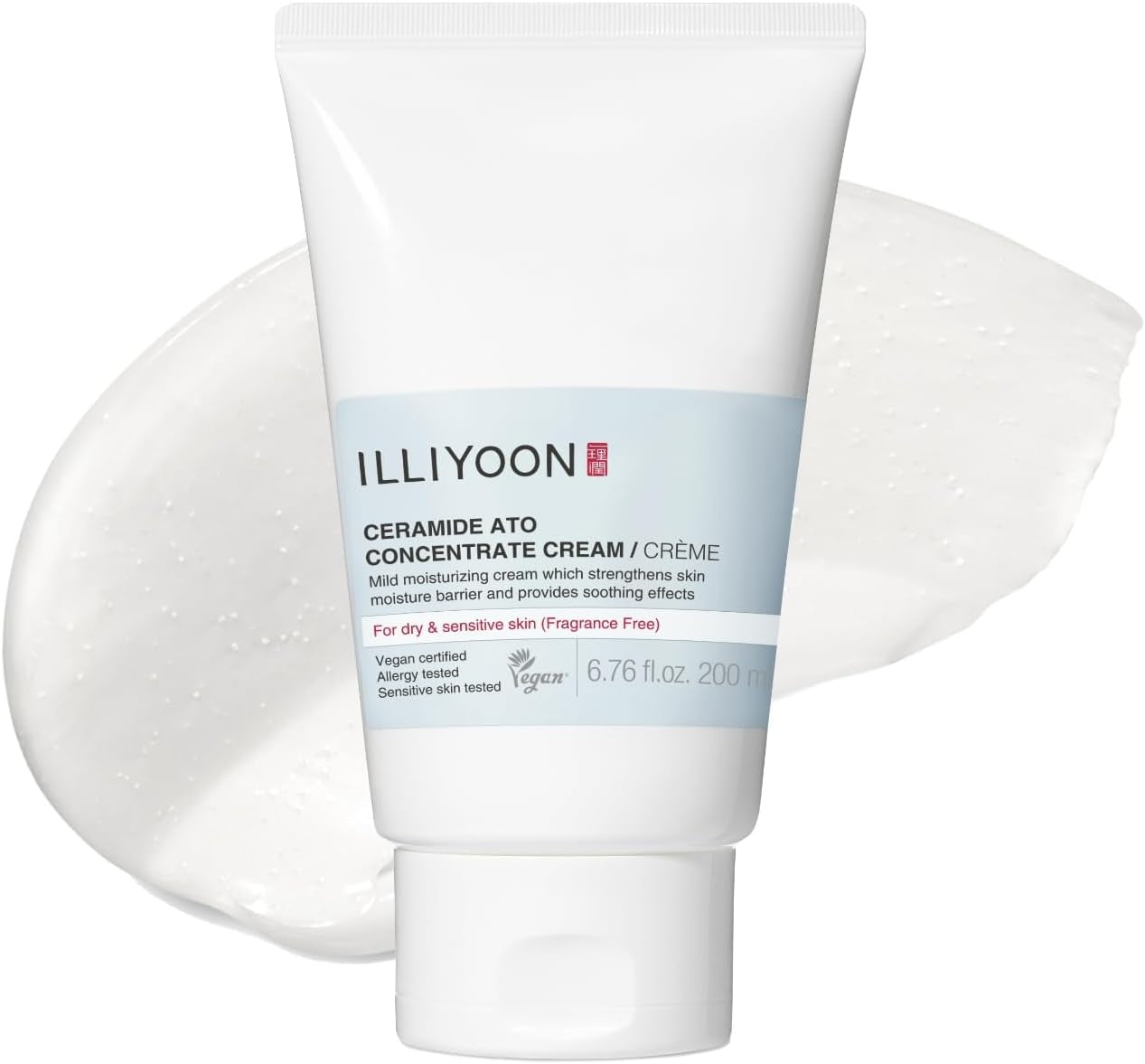ILLIYOON Ceramide Ato Concentrate Cream (200Ml, 6.76 Fl Oz) | Moisturizer