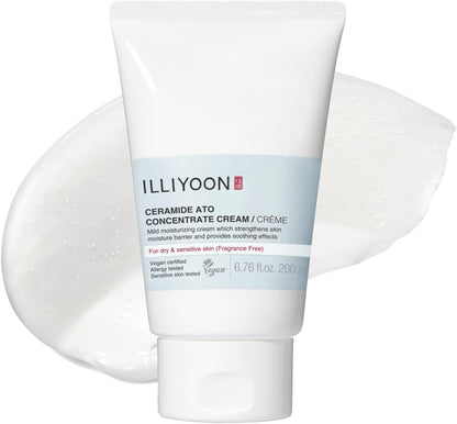 ILLIYOON Ceramide Ato Concentrate Cream (200Ml, 6.76 Fl Oz) | Moisturizer