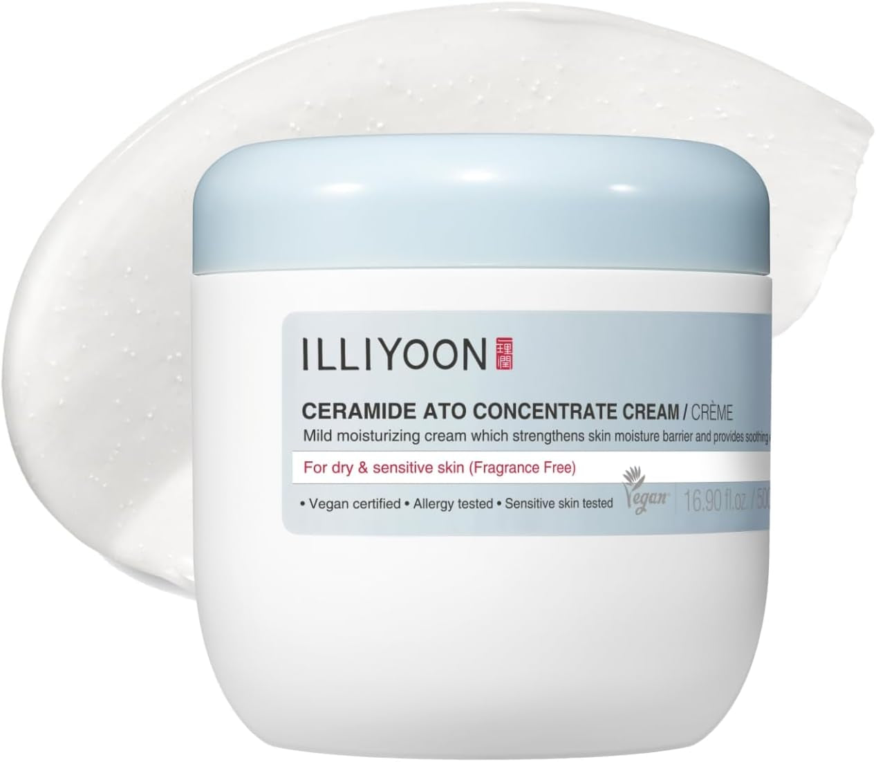 ILLIYOON Ceramide Ato Concentrate Cream (200Ml, 6.76 Fl Oz) | Moisturizer